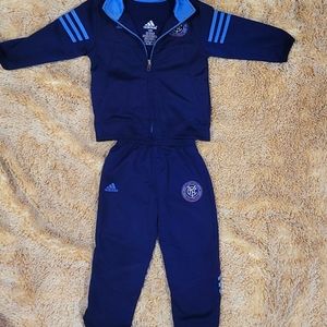Addidas NYC football club track suit